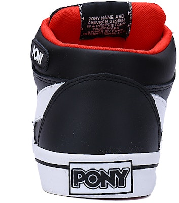 PONY Retro Casual Skateboarding Shoe 'Black' 93M1AT03BK Shop PONY Retro Casual Skateboarding Shoe 'Black' 93M1AT03BK