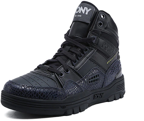 PONY Retro Montantes Hautes ''Noir'' 83M1M101BK Order PONY Retro Montantes Hautes ''Noir'' 83M1M101BK