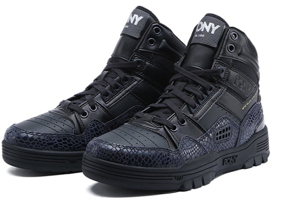 PONY Retro High-Top 'Black' 83M1M101BK Lookbook PONY Retro High-Top 'Black' 83M1M101BK