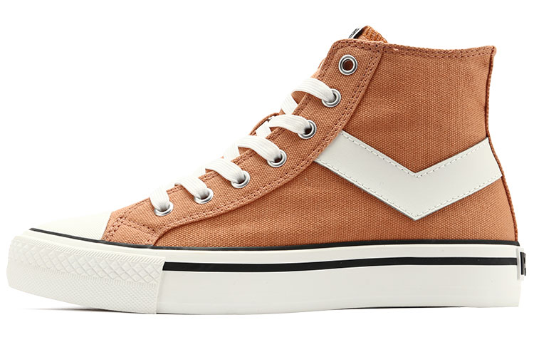 PONY Retro High-Top Canvas 'Pink Orange' 11M1SH21AN