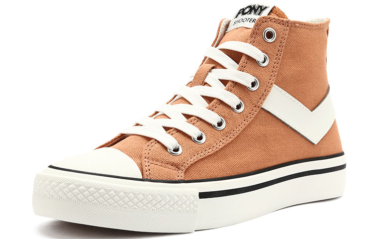 Order PONY Retro High-Top Canvas ''Rosa Arancione'' 11M1SH21AN