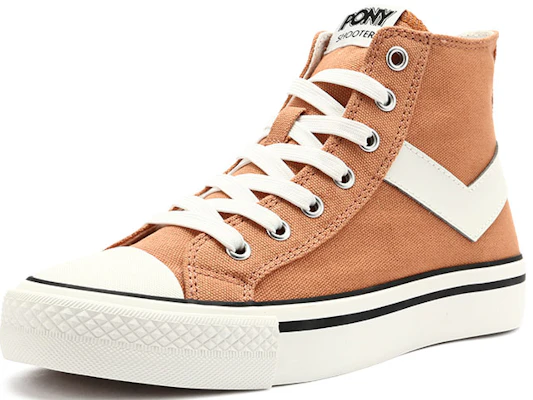 PONY Retro High-Top Canvas ''Rosa Arancione'' 11M1SH21AN Order PONY Retro High-Top Canvas ''Rosa Arancione'' 11M1SH21AN