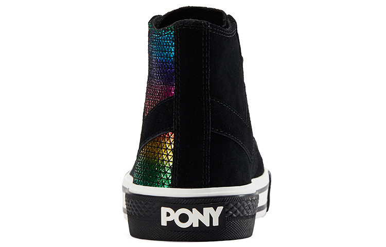 Purchase PONY Retro High-Top Canvas ''Arcobaleno Scintillante'' 04U1SH06MO