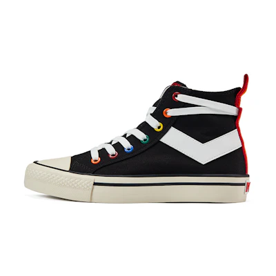 PONY Retro High Top Canvas 'Black'