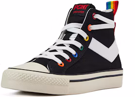 Order 포니 레트로 하이탑 캔버스 블랙 (Pony Retro Hightop Canvas Black) 13U1SH07BK
