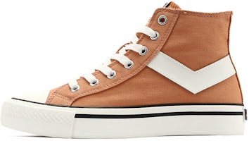 PONY Retro High-Top Canvas 'Pink Orange' 11M1SH21AN PONY Retro High-Top Canvas 'Pink Orange' 11M1SH21AN