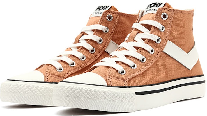 PONY Retro High-Top Canvas 'Pink Orange' 11M1SH21AN Lookbook PONY Retro High-Top Canvas 'Pink Orange' 11M1SH21AN