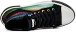 Shop PONY Retro Kasut Kanvas Bertapak Tinggi 'Shimmering Rainbow' 04U1SH06MO