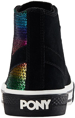 PONY Retro High-Top Canvas 'Shimmering Rainbow' 04U1SH06MO Purchase PONY Retro High-Top Canvas 'Shimmering Rainbow' 04U1SH06MO