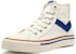 PONY Retro Kanvas Tinggi 'Putih Biru Merah' 12M1SH31RW