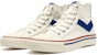 PONY Retro Kanvas Tinggi 'Putih Biru Merah' 12M1SH31RW