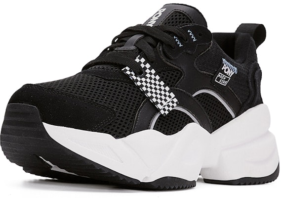 PONY Retro Low-Top 'Plataforma Negra' 231U1NS01BK Order PONY Retro Low-Top 'Plataforma Negra' 231U1NS01BK