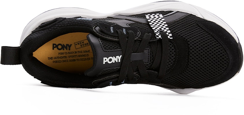 PONY Retro Low-Top 'Plataforma Negra' 231U1NS01BK Lookbook PONY Retro Low-Top 'Plataforma Negra' 231U1NS01BK