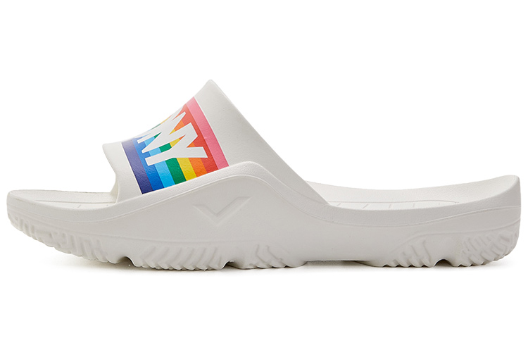 PONY Retro Sports Slides 'Rainbow White'