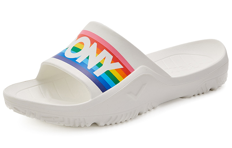 PONY Retro Sports Slides 'Rainbow White' 圖 2