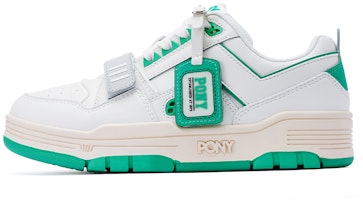 PONY Reverse 'White Green' 233U1RE06GN PONY Reverse 'White Green' 233U1RE06GN