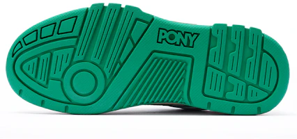 Purchase PONY Reverse 復古休閒舒適 防滑耐磨透氣 低筒 板鞋 男女同款 白綠