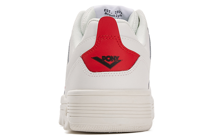Shop PONY 反轉系列 休閒百搭 板鞋 男女同款 白紅款