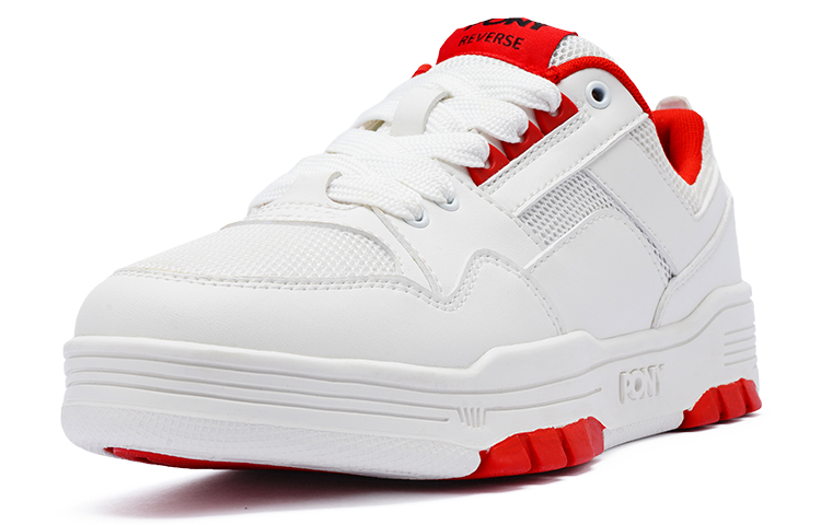 PONY Reverse Low 'White Red' 圖 2