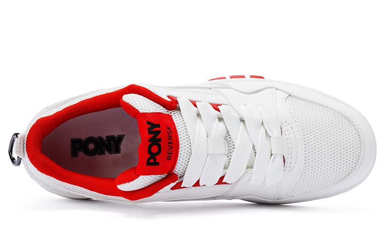 PONY Reverse Low 'White Red' 圖 3
