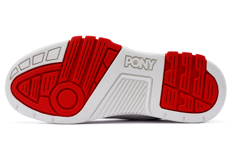 PONY Reverse Low 'White Red' 圖 5
