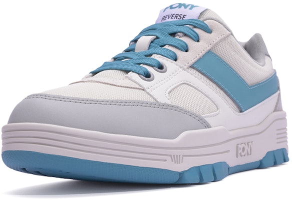 PONY REVERSE N 休閒百搭舒適 板鞋 男女同款 灰藍 Order PONY REVERSE N 休閒百搭舒適 板鞋 男女同款 灰藍