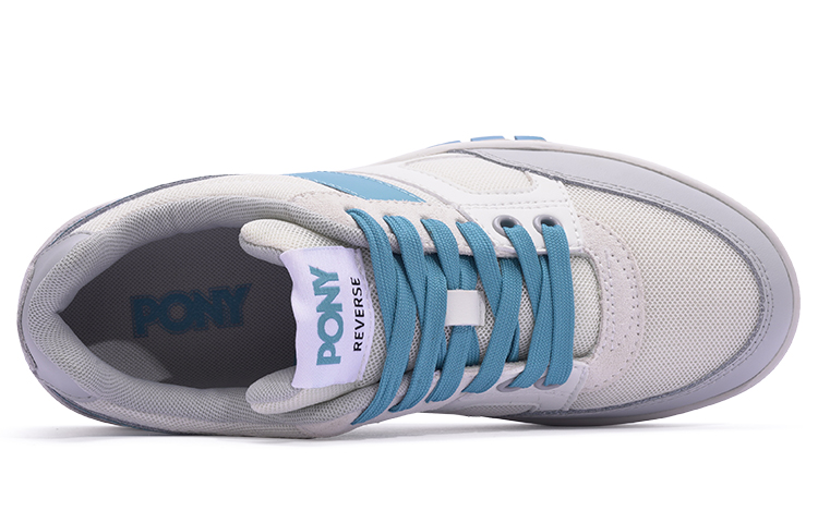Lookbook PONY REVERSE N 休閒百搭舒適 板鞋 男女同款 灰藍