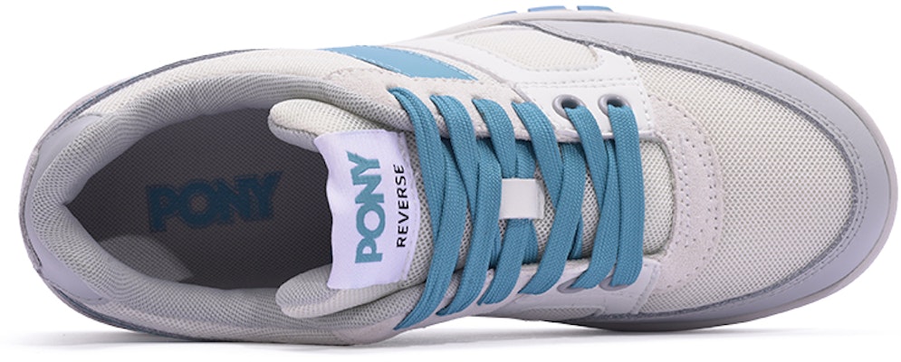 PONY REVERSE N 休閒百搭舒適 板鞋 男女同款 灰藍 Lookbook PONY REVERSE N 休閒百搭舒適 板鞋 男女同款 灰藍