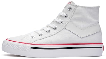 PONY Shooter 'White Canvas High-Top' 242U1SH04RD PONY Shooter 'White Canvas High-Top' 242U1SH04RD