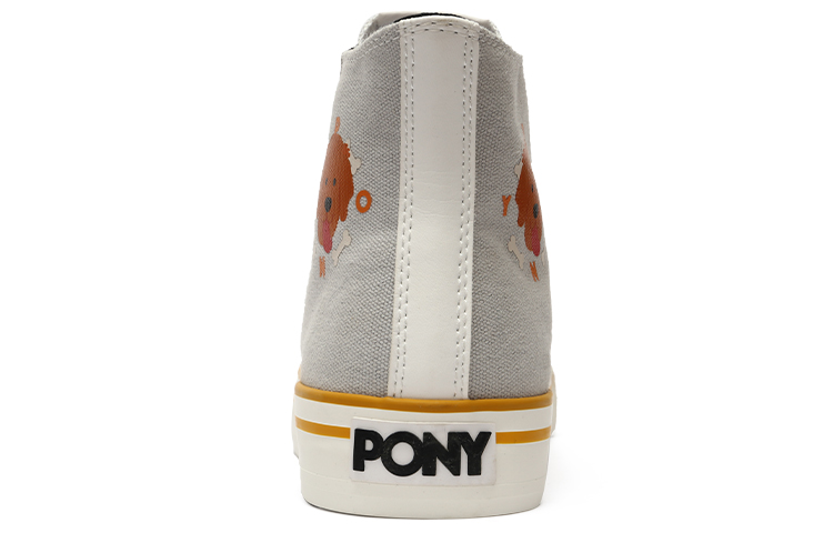 Shop PONY Shooter High-Top Canvas 'Street Casual Grey' 22U1SH18GR