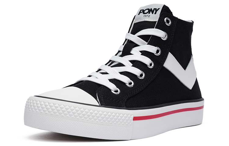 Order PONY Shooter 高帮运动鞋‘黑色’ 242U1SH04BK