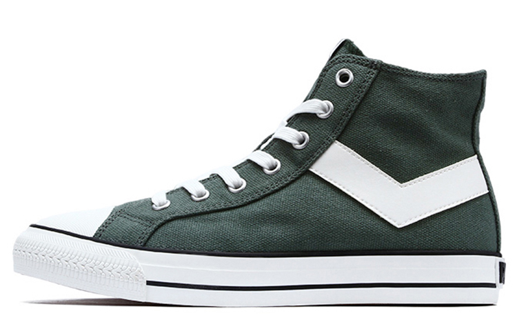 PONY Shooter High 'Dark Green Canvas'