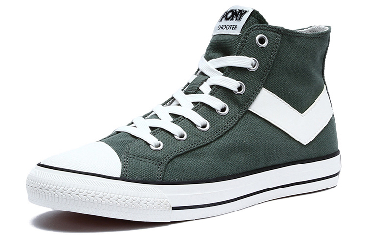 PONY Shooter High 'Dark Green Canvas' 圖 2