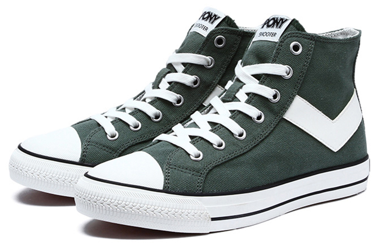 PONY Shooter High 'Dark Green Canvas' 圖 3