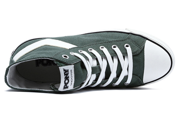 PONY Shooter High 'Dark Green Canvas' 圖 4