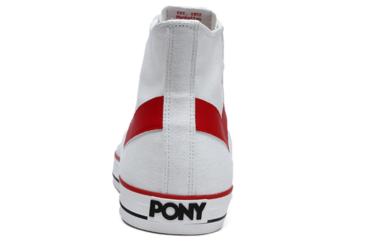 Purchase PONY Shooter High ''Canvas Rouge Blanc'' 91M1SH01RD