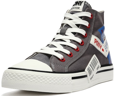 PONY Shooter High 'Street Grey White' 22U1SH25IG Order PONY Shooter High 'Street Grey White' 22U1SH25IG