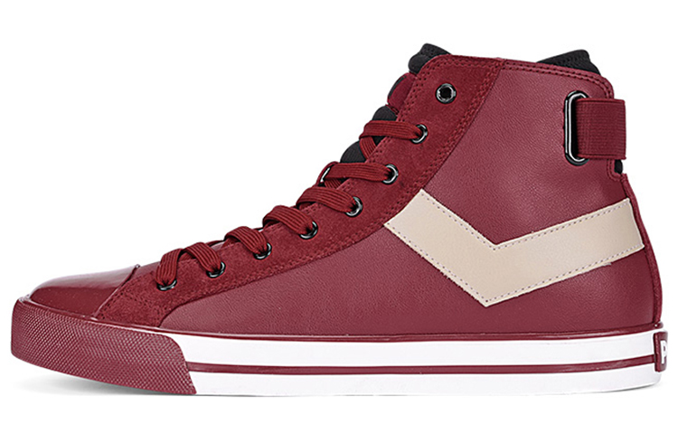 Buy 포니 슈터 하이 캔버스 '딥레드' 94M1SH04WD