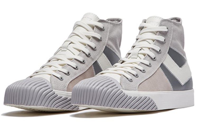 PONY Shooter High Canvas Shoes Grey 圖 2
