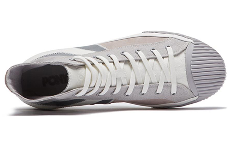 PONY Shooter High Canvas Shoes Grey 圖 3