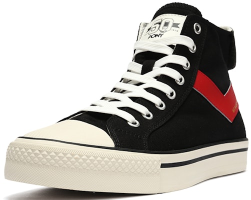 PONY Shooter High Top Kanvas 'Bebek Mandarin Hitam' 22U1SH15BK Order PONY Shooter High Top Kanvas 'Bebek Mandarin Hitam' 22U1SH15BK