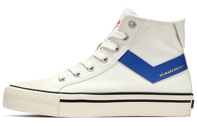 PONY Shooter High Top Canvas 'White Blue Mandarin Duck'