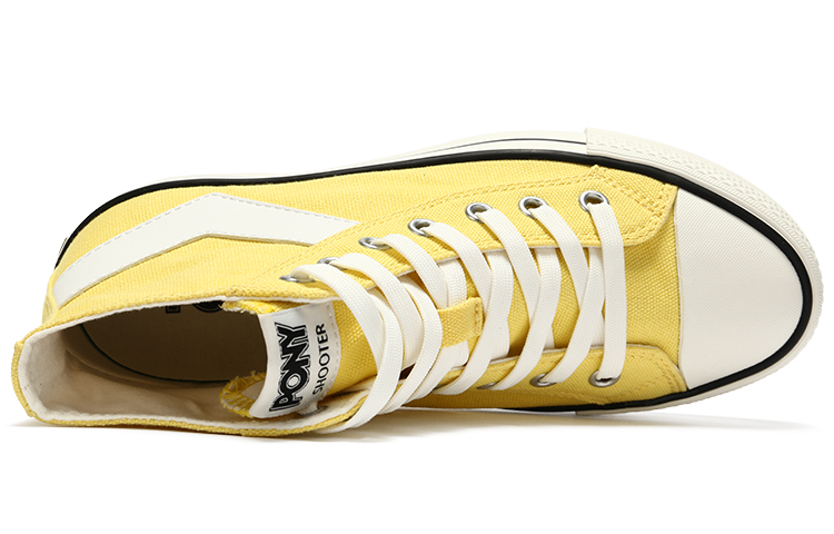 Shop PONY Shooter Hoge Canvas Schoenen ''Geel'' 21M1SH02YW