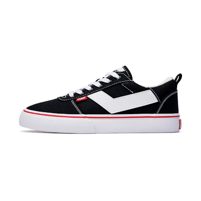 PONY Skate 'CMFT Casual Low-Top Black and White'