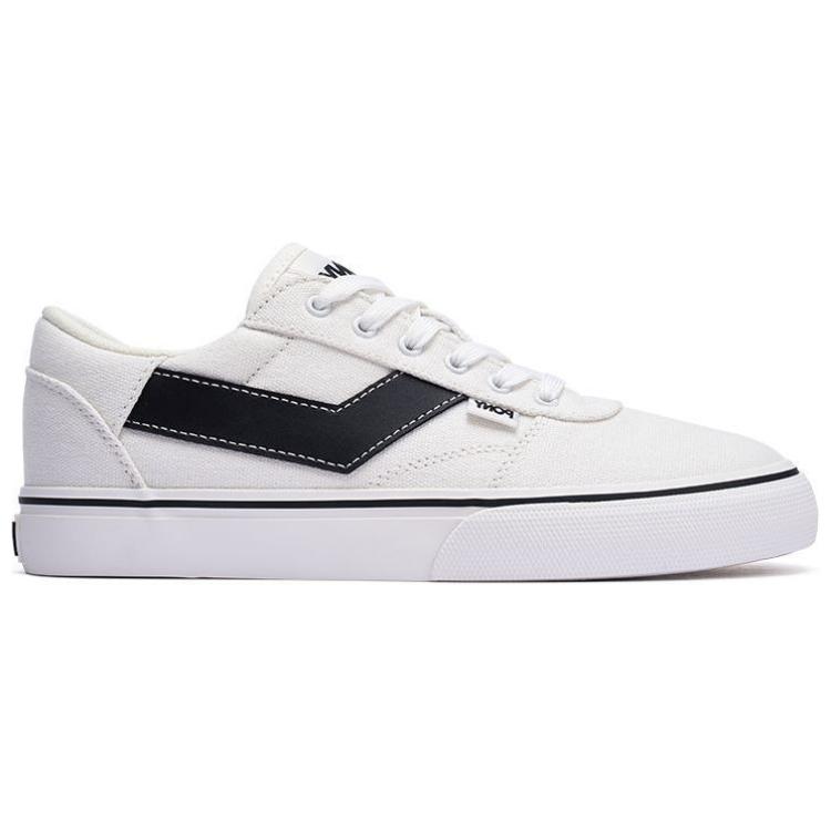 Order PONY Skate Canvas Low 'Black White' 241U1SK01BK
