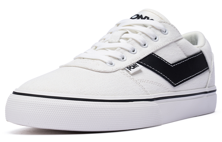Lookbook PONY Skate Canvas Low 'Black White' 241U1SK01BK