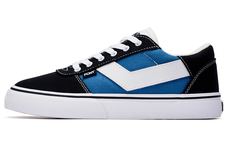 PONY Skate Low 'Black Blue White' 242U1SK03BL