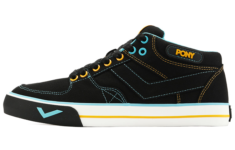 Buy PONY滑板鞋 '黑色' 11M1AT03BK