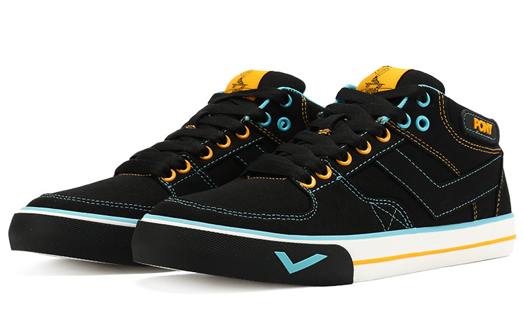 PONY Skate Shoes 'Black' 圖 3