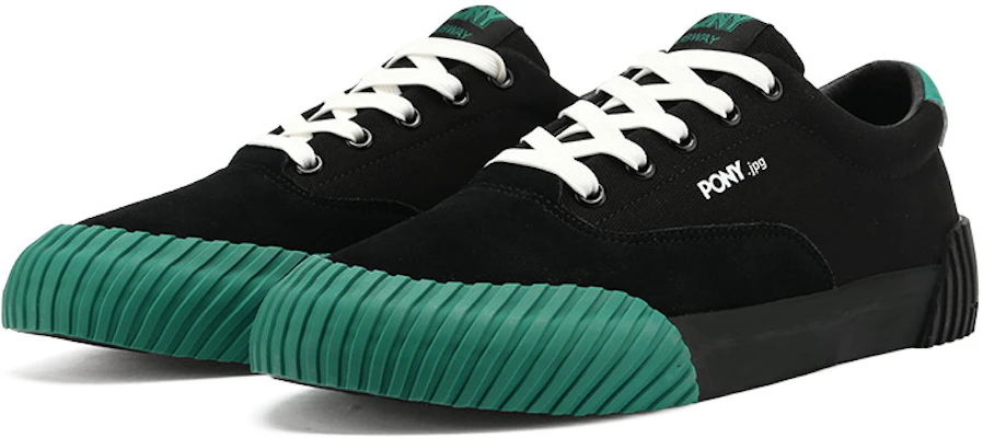 PONY Skateboard Low ''Patchwork Verde'' 11M1SU01BK Lookbook PONY Skateboard Low ''Patchwork Verde'' 11M1SU01BK